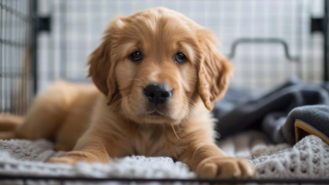 How do I crate train my puppy?