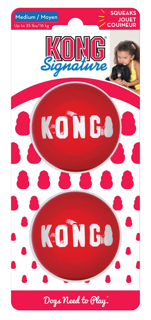 KONG Signature Balls 2-pk