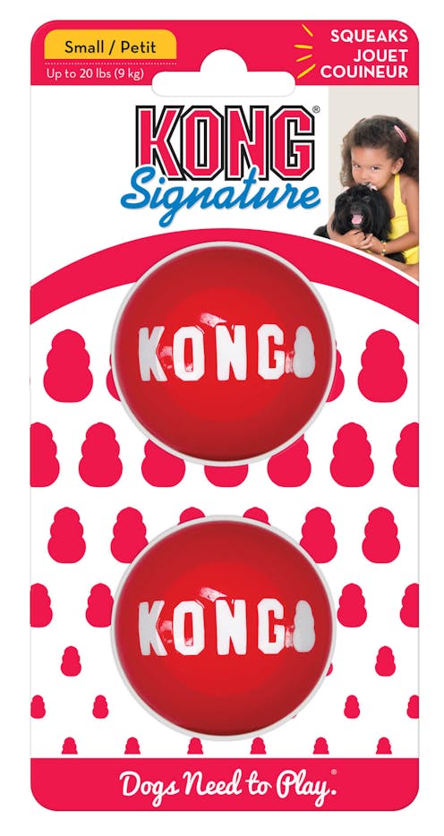 KONG Signature Balls 2-pk