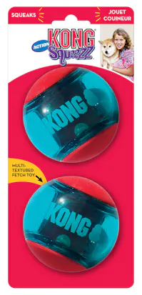 KONG Squeezz Action Balls