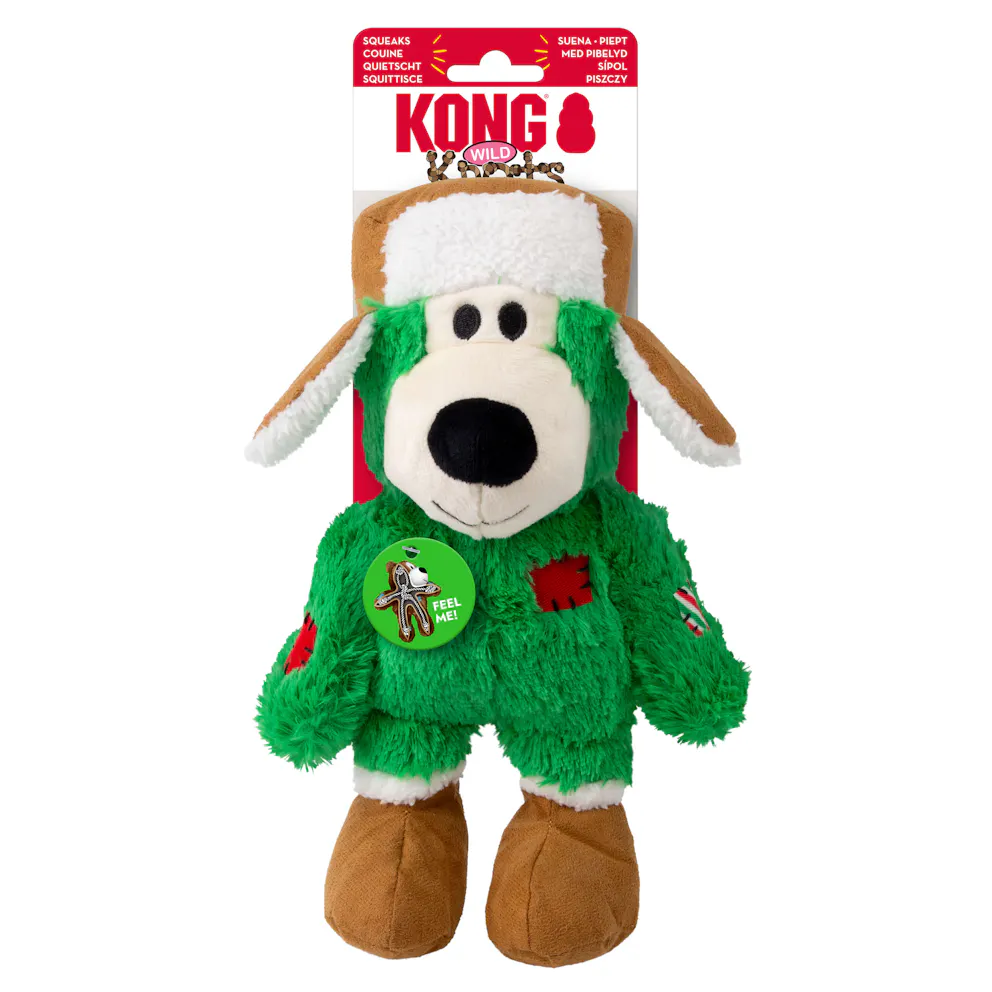 KONG Holiday Wild Knots Bears M/L| Proper Natural