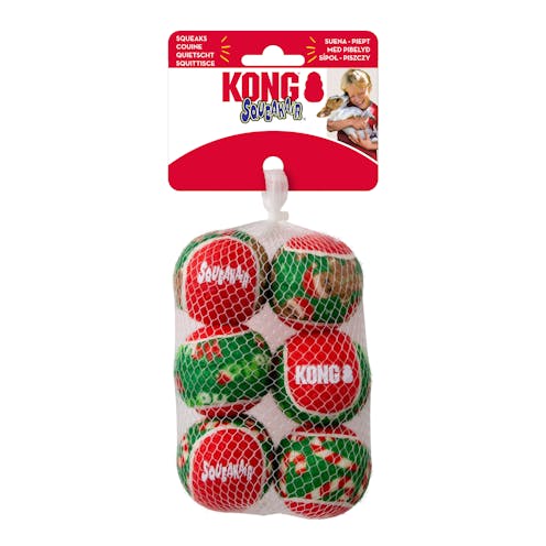KONG Holiday Air Balls 6pk