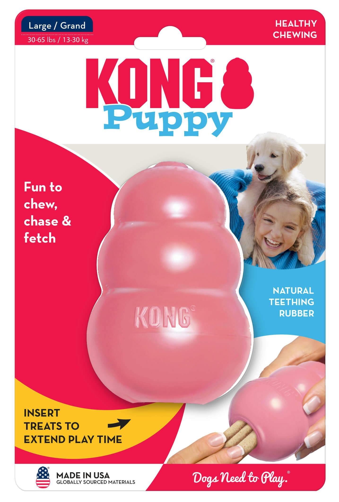 Kong shop puppy l