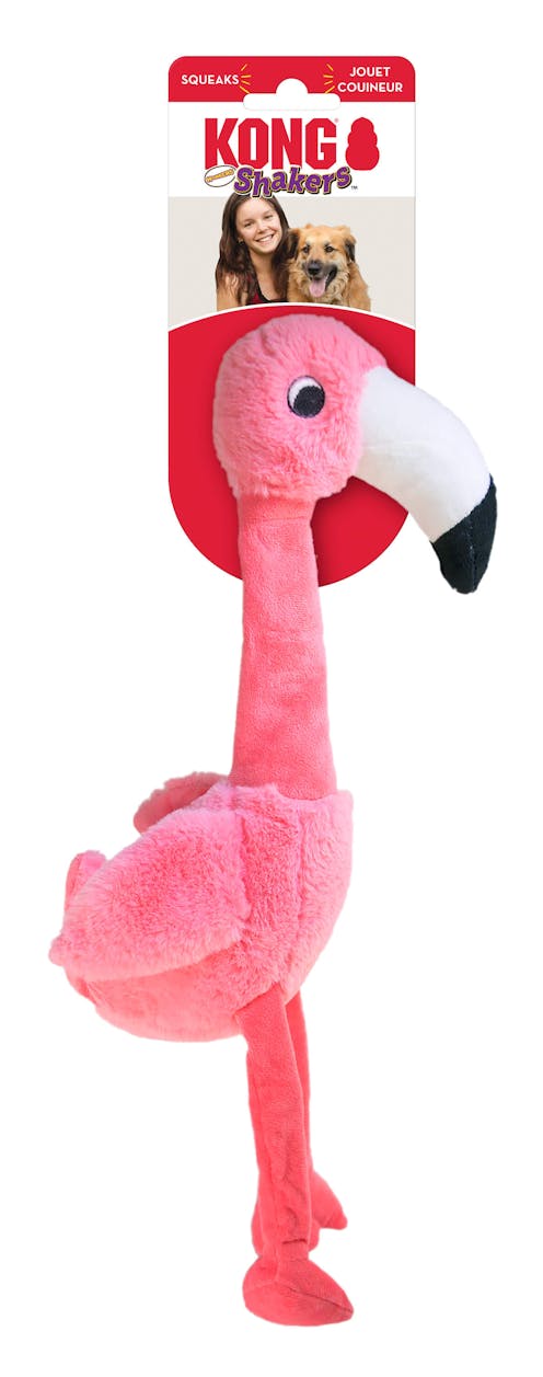 KONG Shakers Honkers Flamingo