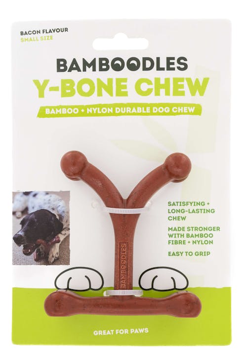 Bamboodles Y Bone - Bacon Flavour