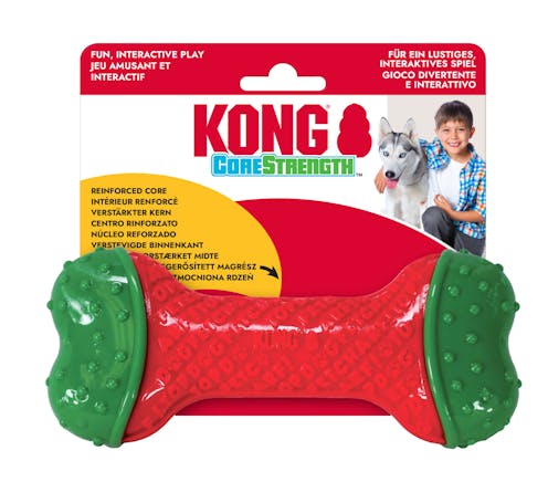 KONG Holiday CoreStrength Bone