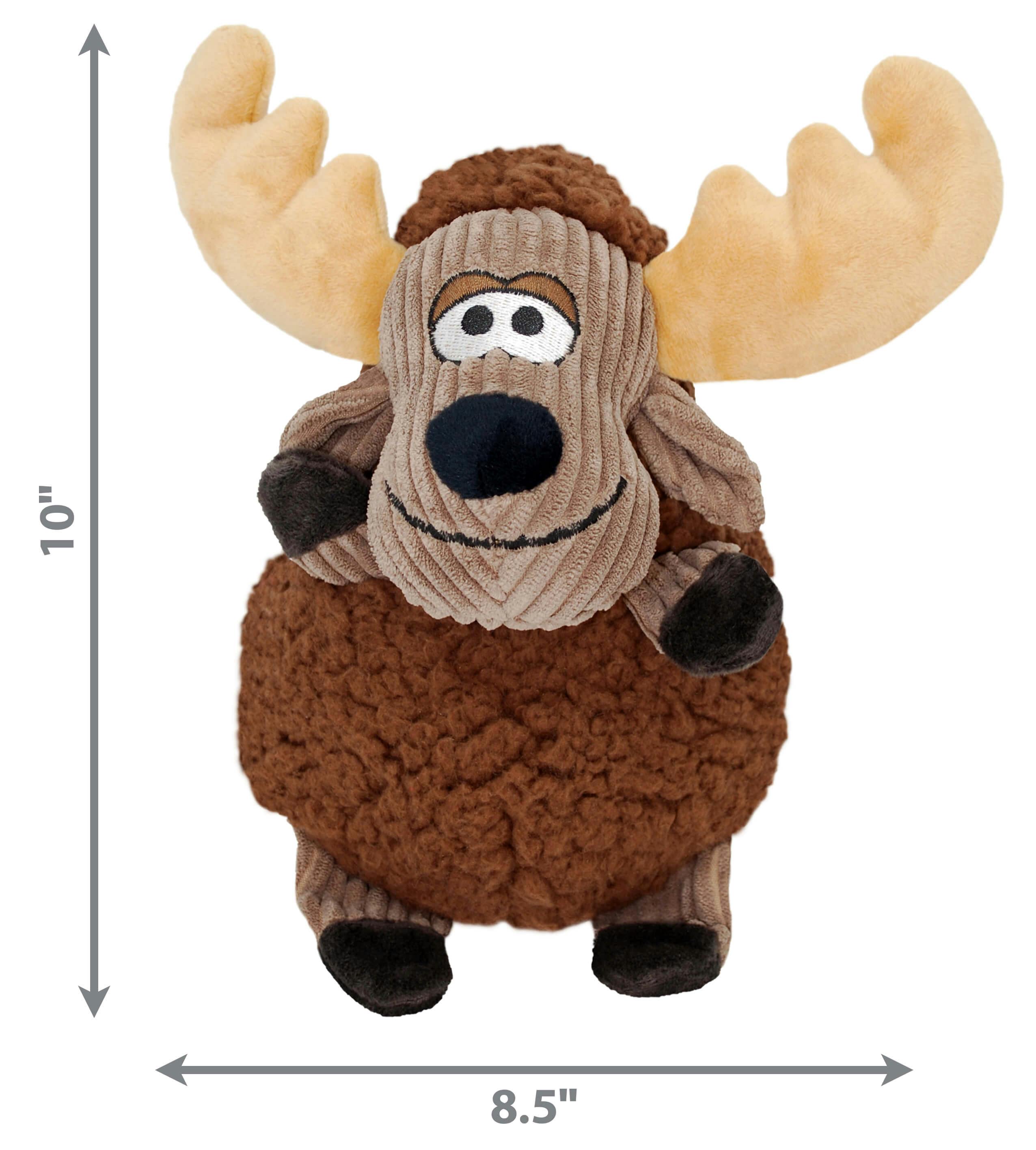 KONG Sherps Floofs Moose Ultra Soft Fluffy Plush