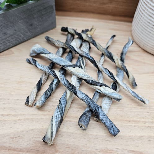 Pangasius Fish Skin Twists