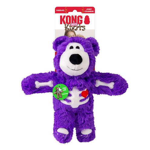 KONG Halloween Wild Knots Skeleton Bear
