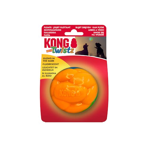 KONG Twistz Hi-Viz Ball