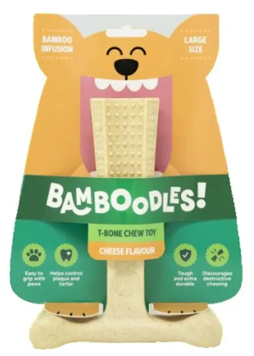 Bamboodles T Bone - Cheese Flavour