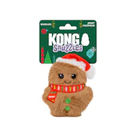 KONG Holiday Snuzzles Mini Santa Gingerbread XS