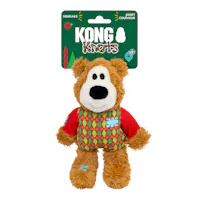 KONG Holiday Wild Knots Sweater Bear