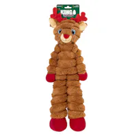 KONG Holiday Shakers Crumplez Reindeer XL