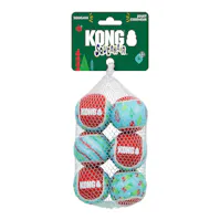 KONG Holiday SqueakAir Tennis Balls