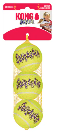 KONG SqueakAir Balls 3-pk